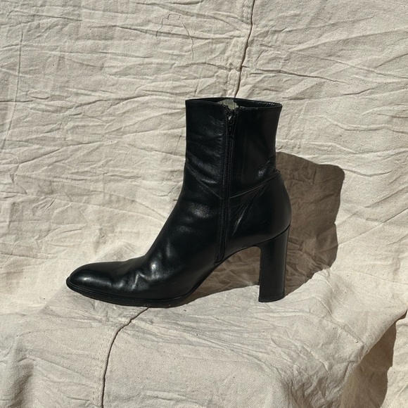 Barney’s New York Black Heel Boot - Picture 5 of 12